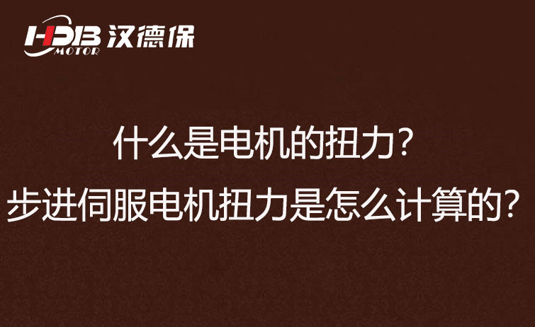 什么是電機的扭力？步進(jìn)伺服電機扭力是怎么計算的？